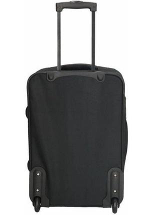 Малый тканевый чемодан enrico benetti memphis на 23 л, черный3 фото