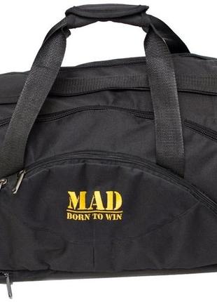 Спортивная сумка mad infinity 40 л, черный2 фото