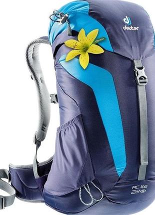 Рюкзак deuter ac lite 22 l sl 3420216 3349 синий с голубым