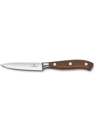 Нож кухонний victorinox grand maitre wood kitchen коричневый 10 см