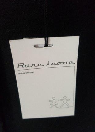 Новое с биркой  пальто" rare icone "-черного цвета. шерсть разм 34-36 rare london3 фото