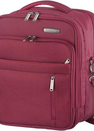 Дорожная сумка travelite capri/red вертикальная (19л,0,7кг) (28x35x19см) tl089803-10 красная