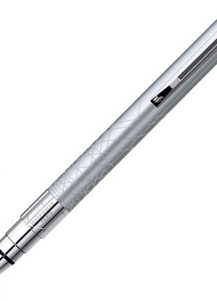 Фирменная ручка шариковая waterman perspective silver nt bp 21 404 серый2 фото