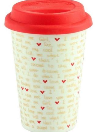 Термокружка g wurm mug to go love на 350 мл