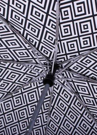 Автоматический женский зонт pierre cardin черный2 фото