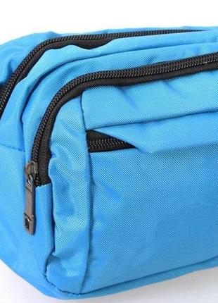 Женская сумка на пояс dovhani, голубая