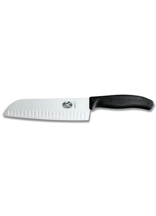 Нож кухонный для нарезки victorinox santoku в блистере