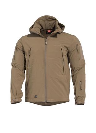 Куртка с флисом entagon artaxes softshell coyote (k08011-03) разм.l,m,s,xl