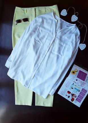 Нежная  блузка с карманами