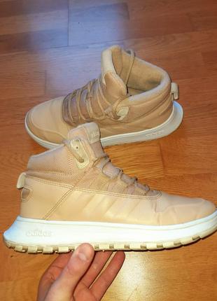 Ботинки adidas fusion  утепленые зимние neo winter кроссовки высокие blauwelt lunar force duckboot