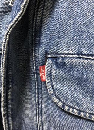 Джинсовка шерпа levi's rancher sherpa trucker7 фото