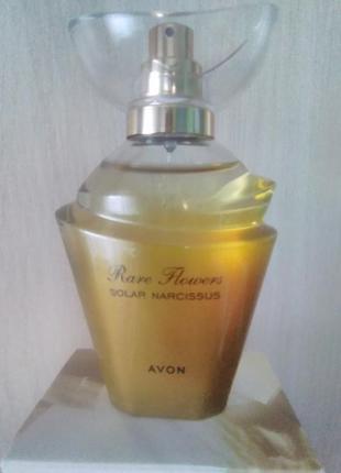 П/вода д/неї avon rare flowers solar narcissus 50 мл без пару пшиків б/в1 фото