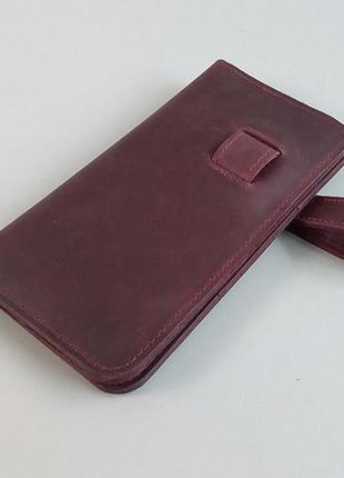 Кожаный кошелек портмоне, кошелек с натуральной кожи3 фото