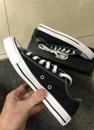 Кеди конверс converse chuck taylor all star black5 фото