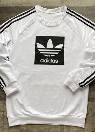 Свитшот adidas белый