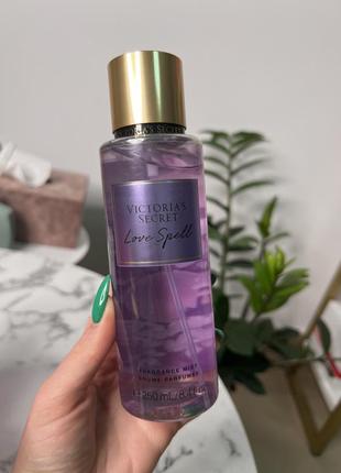 Спрей для тела love spell victoria’s secret, 250 мл1 фото