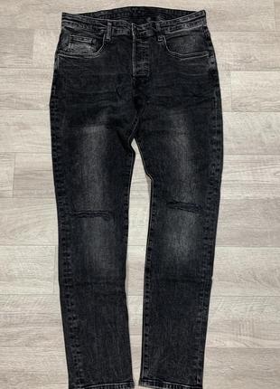 Джинси h&m denim skinny, р.34