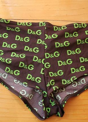Монограмные плавки dolce & gabbana
