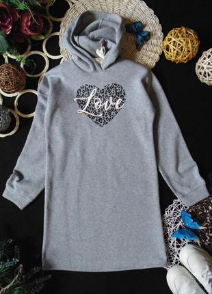 Бомбезное платье худи jeff&co