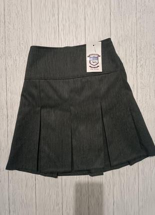 Школьная юбка на 9-10 лет, tru form сток1 фото