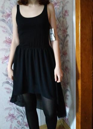 Нарядное чёрное платье3 фото