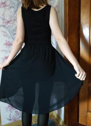 Нарядное чёрное платье6 фото