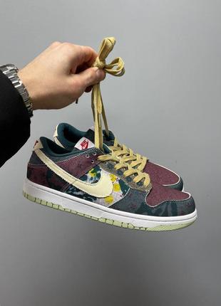 Чоловічі молодіжні текстильні кросівки nike dunk low sp 🆕 найк сб данк