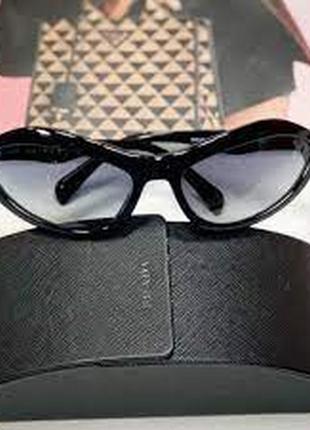 Нові крутезні окуляри prada woman’s havana cat eye sunglasses spr 05n
