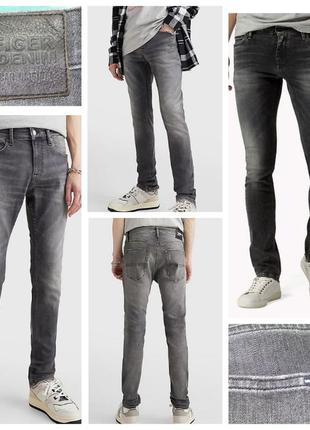Комплект от tommy hilfiger: джинсы tommy hilfiger slim stretch black jeans+свитшот tommy hilfiger9 фото