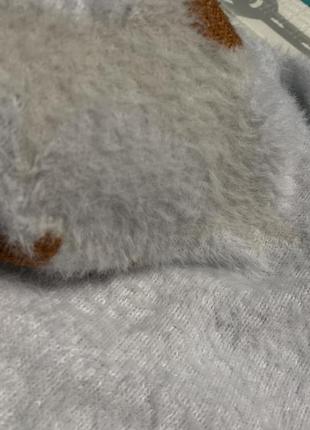 Пухнастий светр з качкою зара на дівчинку 3-4 роки2 фото
