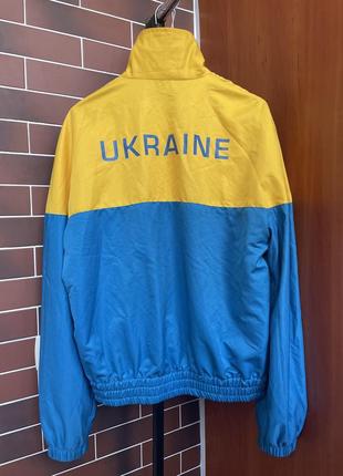 Спортивна кофта блакитно-жовта україна ukraine олімпійка stone island c.p. company