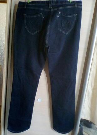 Женские джинсы от next темно синего цвета, стрейч разм 54-562 фото