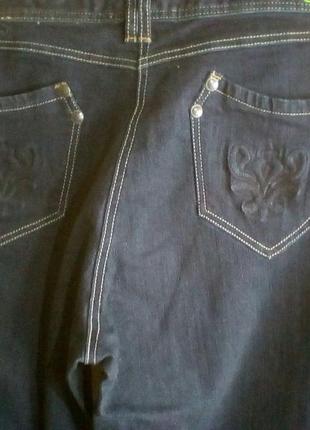 Женские джинсы от next темно синего цвета, стрейч разм 54-563 фото
