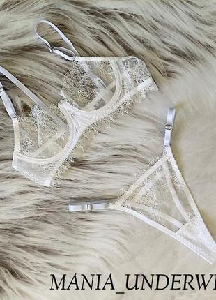 Комплект из французского кружева от mania_underwear