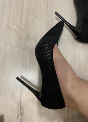 Босоножки туфли лодочки лодочные сеточка сетка хилс high heels4 фото