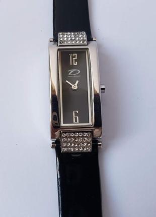 Красивий годинник time design, кварц, інкрустований, ips покриття.