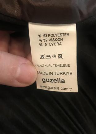 Новая   юбка гофре + плиссе guzella турция р.44/xl5 фото