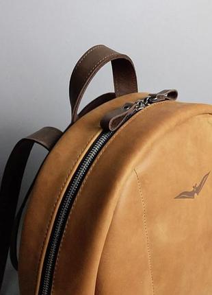 Женский кожаный рюкзак, спортивный кожаный рюкзак, городской кожаный рюкзак4 фото
