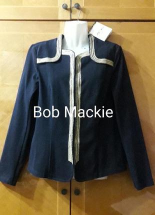 Bob mackie шикарный новый дизайнерский жакет пиджак жакет с пайетками р.xs