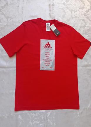 Adidas нова футболка бавовняна 100% бавовна