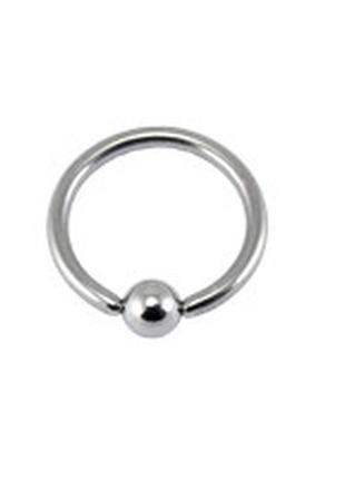 Кільце для пірсингу хард 8х1.0х4мм титан mr.piercing