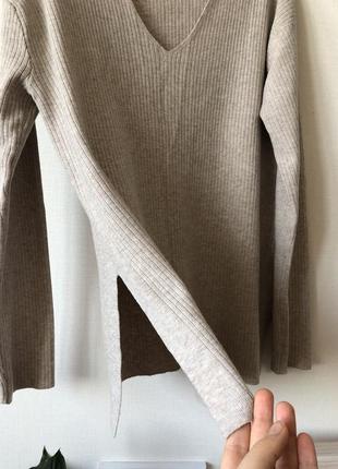 Кофта свитер h&m с добавлением шерсти 3