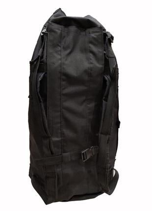 Тактическая сумка баул, черный  объем 100 л1 фото
