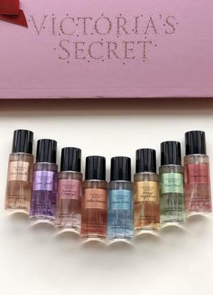 Victoria's secret спрей міст aqua kiss 75ml оригінал вікторія сикрет міні3 фото