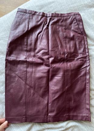 Спідниця з екошкіри reserved