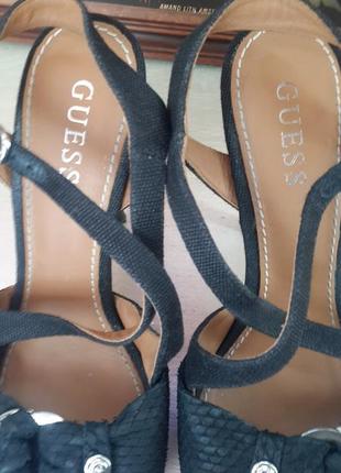 #розвантажуюсь босоножки guess! оригинал!3 фото