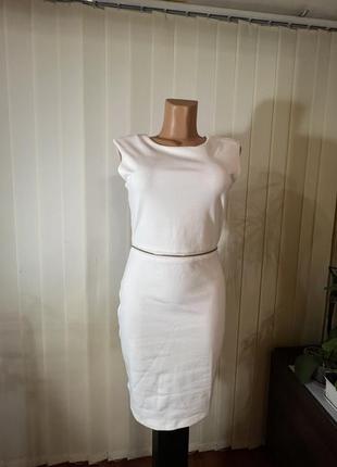 Сукня біла kardashian kollection lipsy dress3 фото