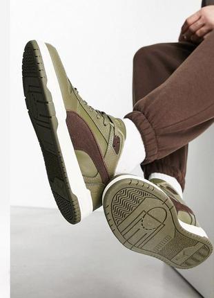 Кожаные кроссовки puma rbd game low 4
