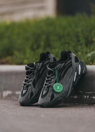 Кроссовки adidas yeezy boost 700 v2 black grey