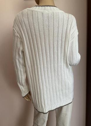 Красивый качественный свитер- батал46/brend dino valiano2 фото